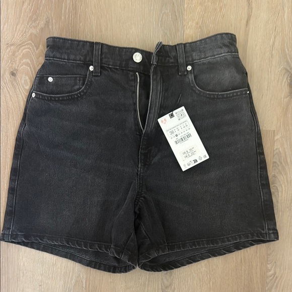 Uniqlo Pants - Zara Black Denim Women's Shorts